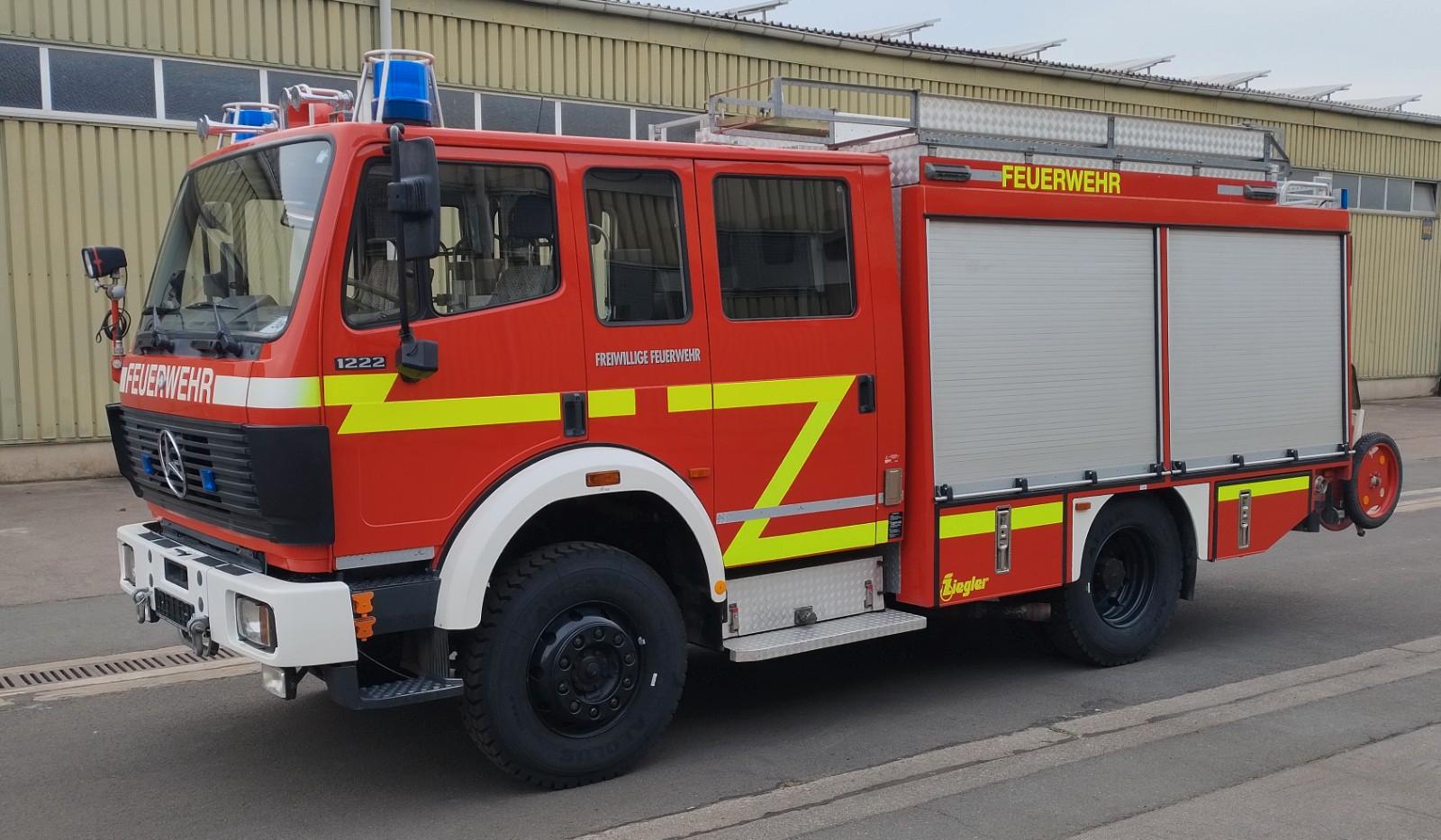 Mercedes-Benz SK 1222 AF Allrad 4x4 Feuerwehr Ziegler