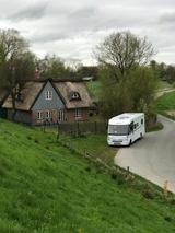 Dethleffs Esprit Hubbett AHK Queensbett 1. Hand - Dethleffs Esprit