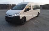 Toyota Hiace HIGH ROOF / TOIT HAUT-EXPORT OUT EU - weiße Toyota Hiace