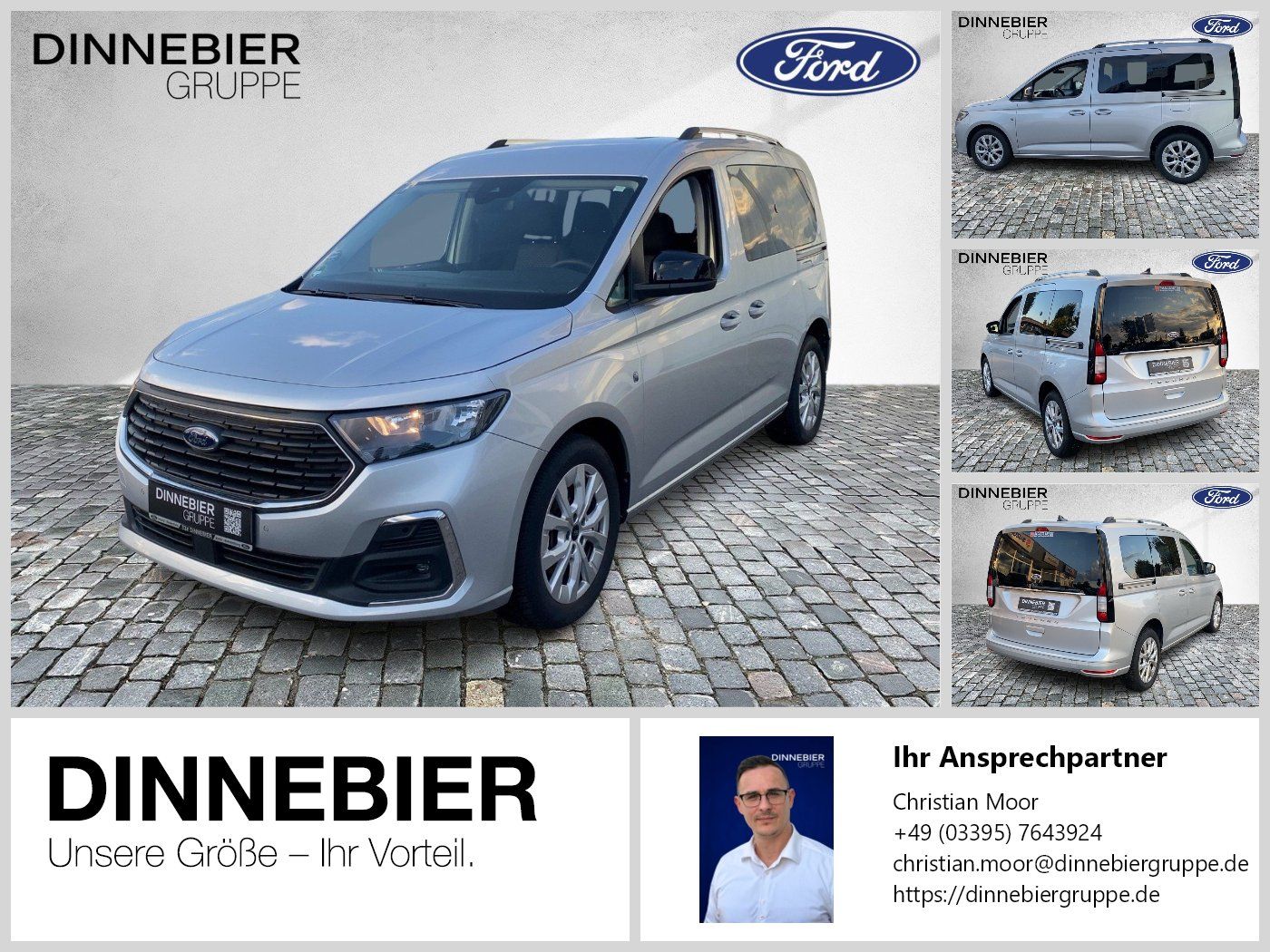 Ford Tourneo Connect (L1) Titanium 90 kW AHK+GJR