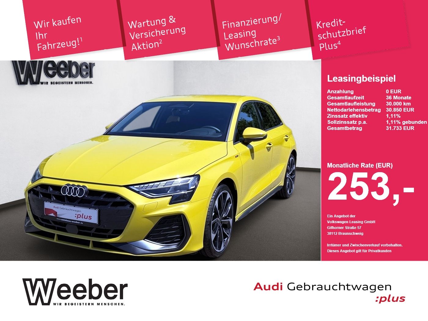 Audi A3 Sportback S line *MATRIX*KAMERA*NAVI*SHZ*KESS