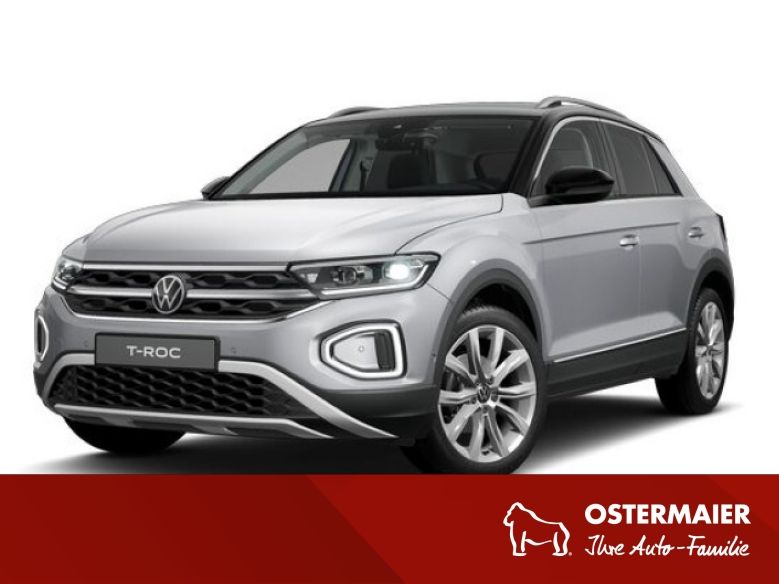 Volkswagen T-Roc Style 1.0TSI 116PS 6-Gang 5J-GARANTIE,LED-