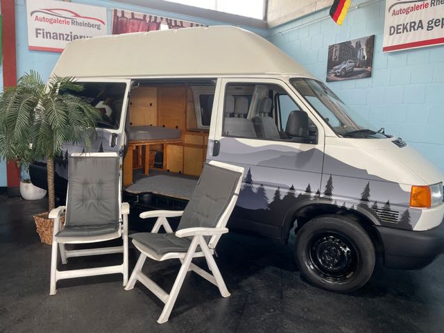 Volkswagen T4*Wohnmobil*HOCHDACH*BETT*AHK*TÜV NEU