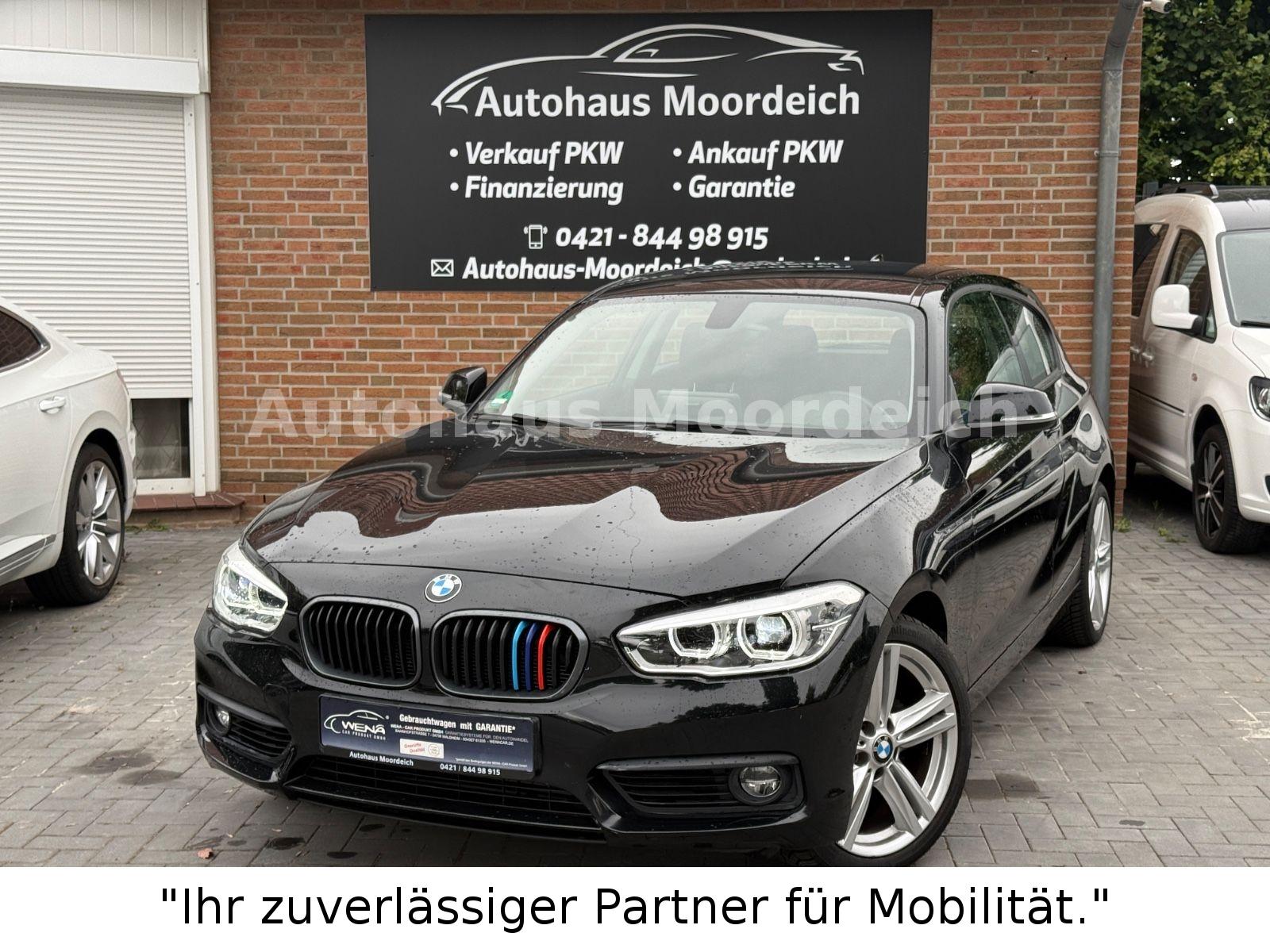 BMW 118 d Advantage 2.Hand M-Sport Navi LED TÜV NEU