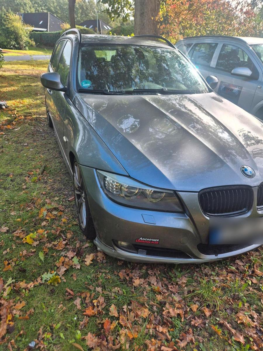 BMW 320 2009 — rear view
