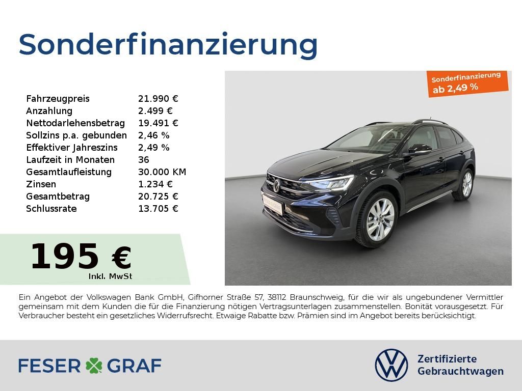 Volkswagen Taigo Goal 1.0 TSI DSG LED ACC Navi SHZ PDC