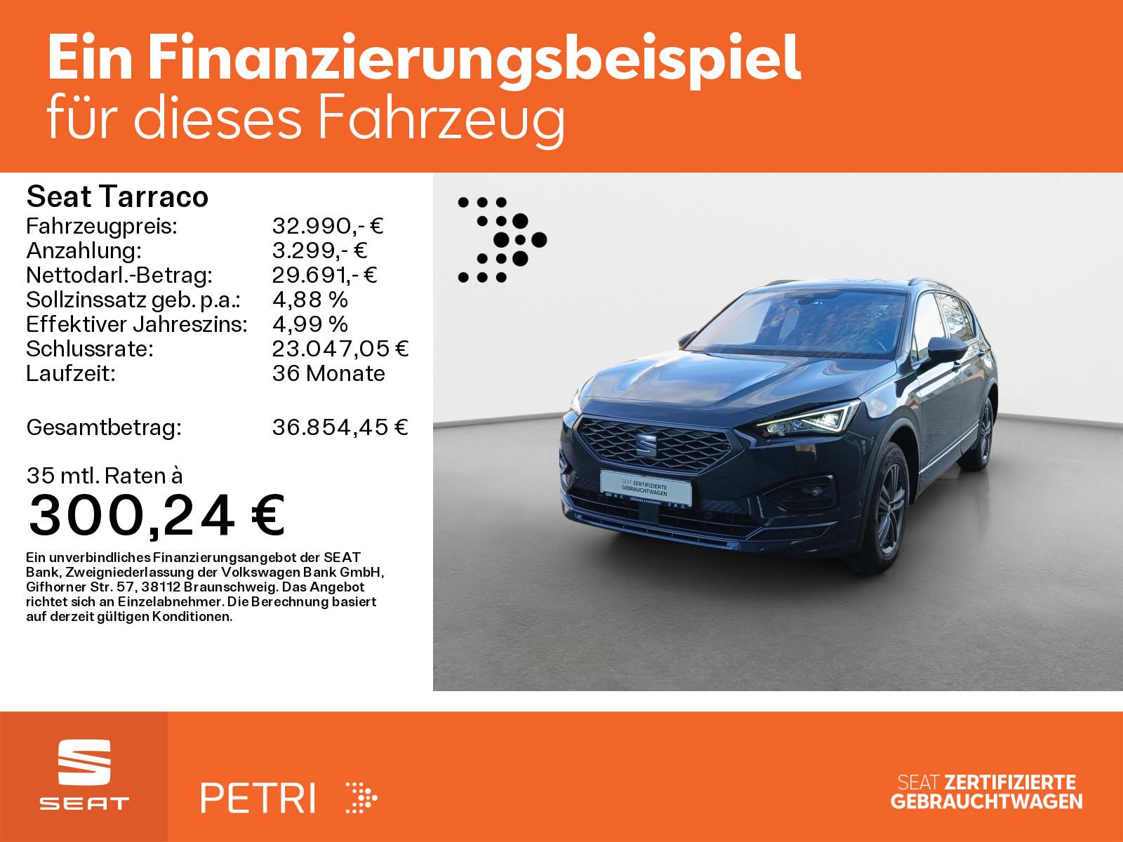 Seat Tarraco 2.0TSI FR 4Drive*NAV*AHK*LED*KAM*SHZ*Bre