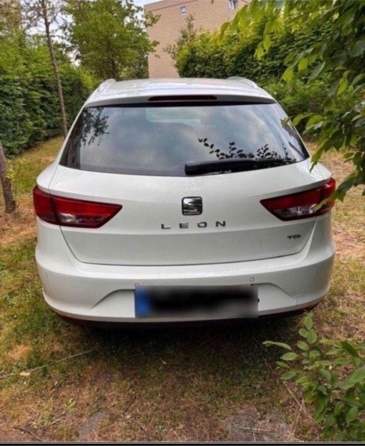Seat Leon 2014 — rear view