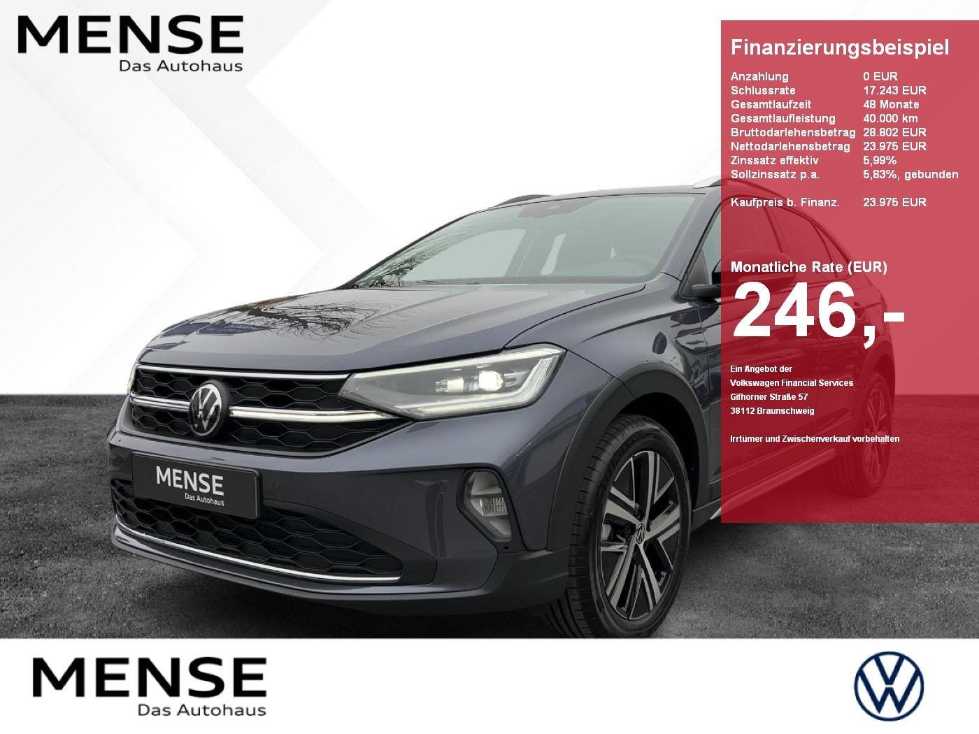 Volkswagen Taigo 1.0 TSI DSG Style BlackRoof Nav Winterräde