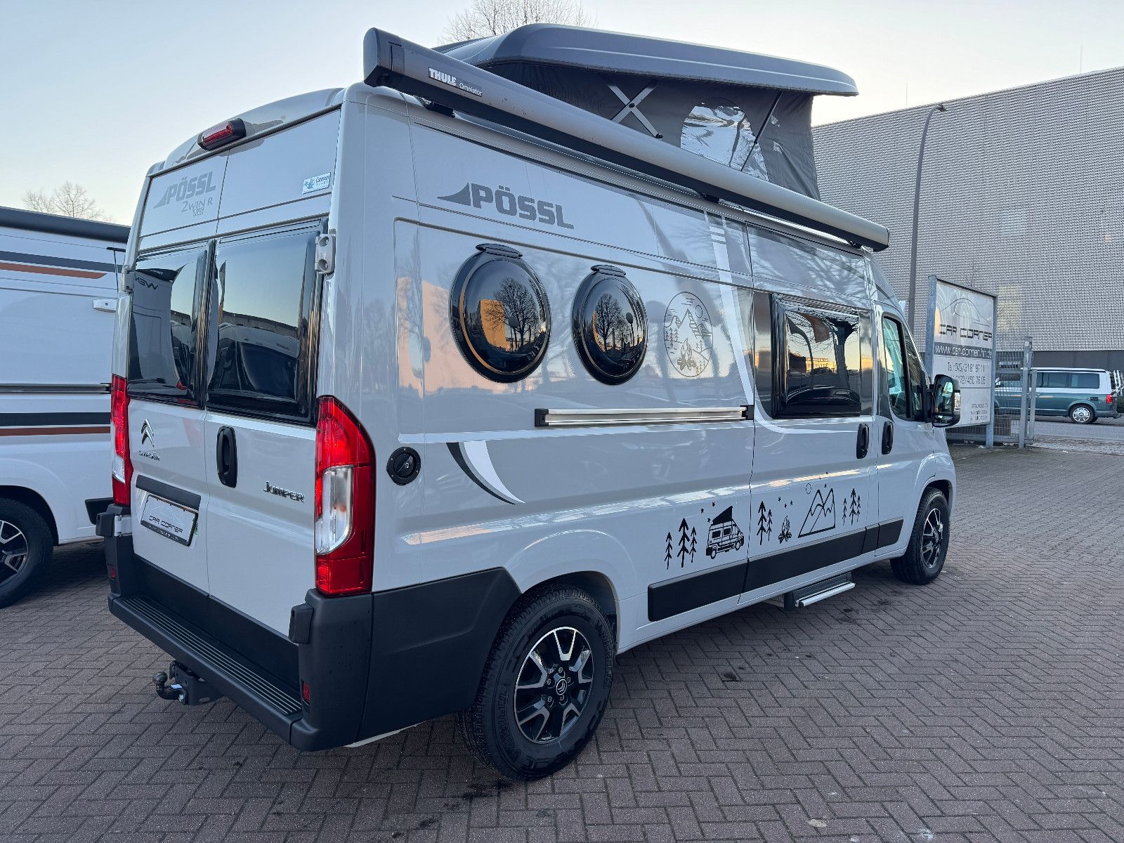 Fahrzeugabbildung Pössl 600 2WIN R PLUS CITROEN SCHLAFDACH AHK KAMERA