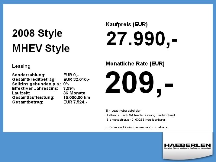 Peugeot 2008 - Bild 4