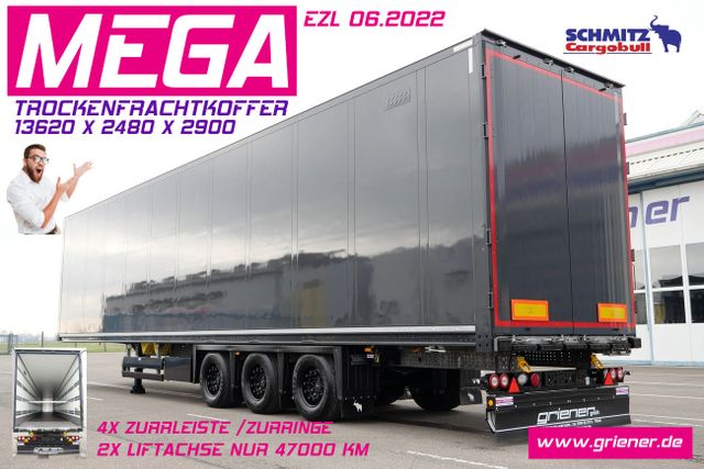 Schmitz Cargobull SKO 24 /MEGA 2900 mm INNEN !!!  4xZURR /2x LIFT