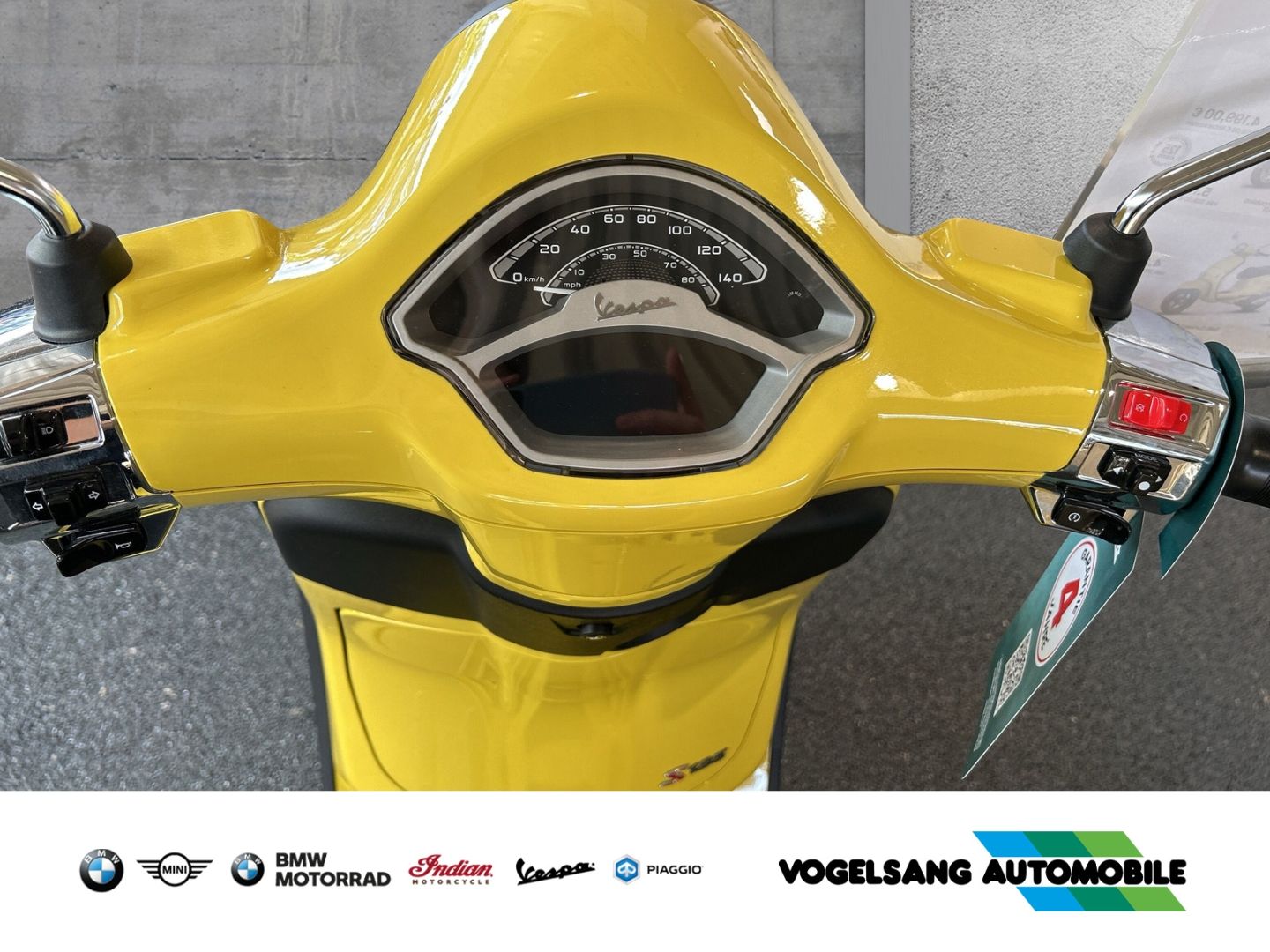 Fahrzeugabbildung Vespa Primavera 50 I-Get, Sport, Voll LED, LCD-Display