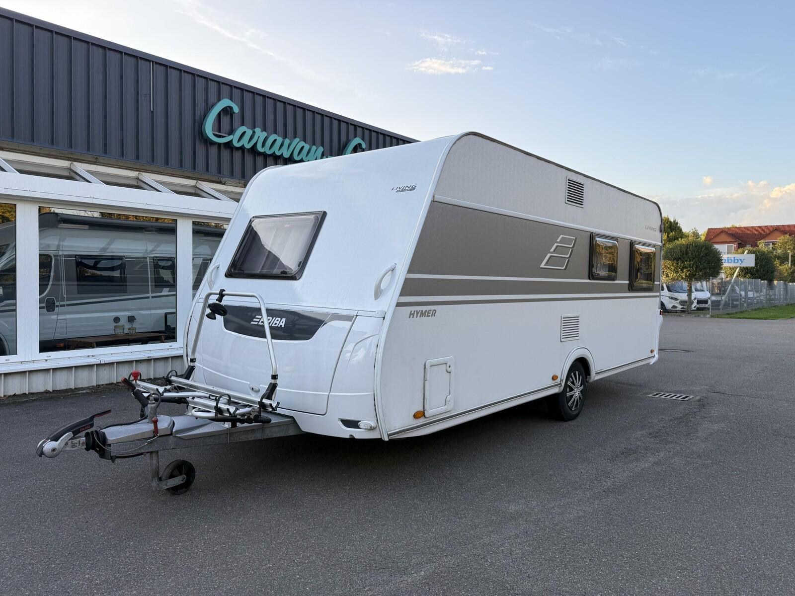 HYMER / ERIBA / HYMERCAR Eriba Living 485 Mover+Fahrradträger+1500kg