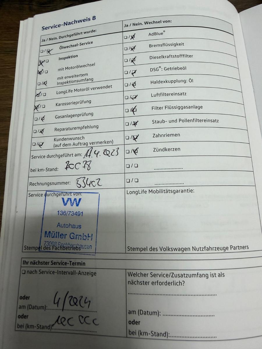 Volkswagen Caddy  Highline/ACC/Kamera/Navi/Bi-Xenon/1.H