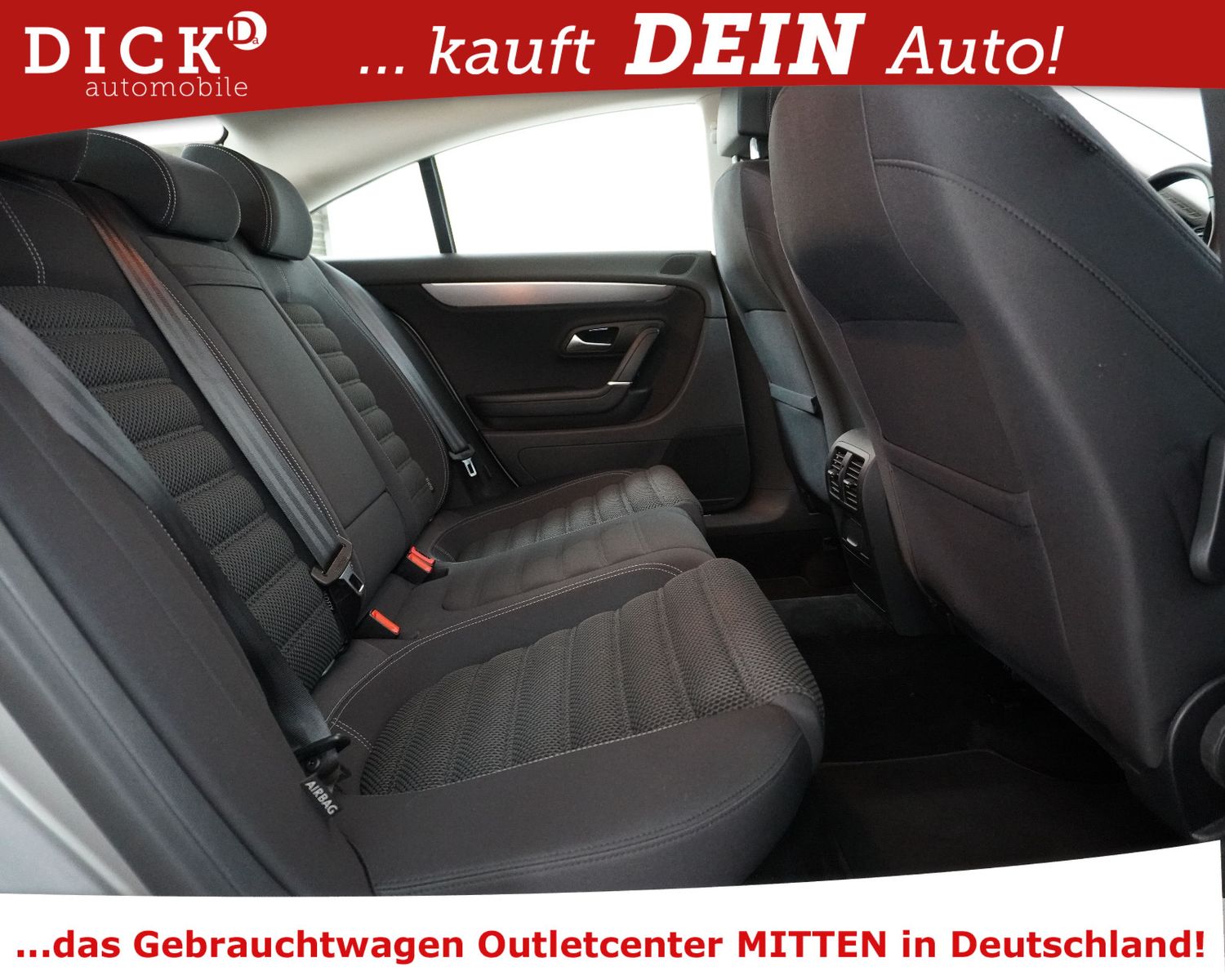 Fahrzeugabbildung Volkswagen CC 2.0d Sport >5SIT+MASS+SITLÜFT+SHZ+XEN+AHK+18"