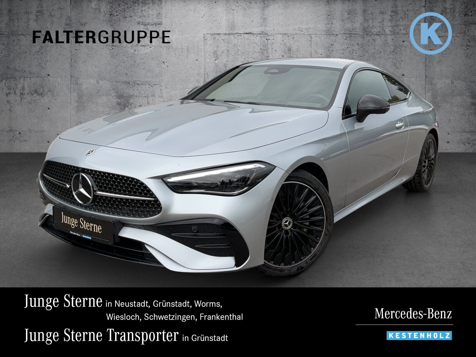MERCEDES-BENZ CLE 200 AMG+NIGHT+DISTR+360°+MEMO+KEYL+LED+19"