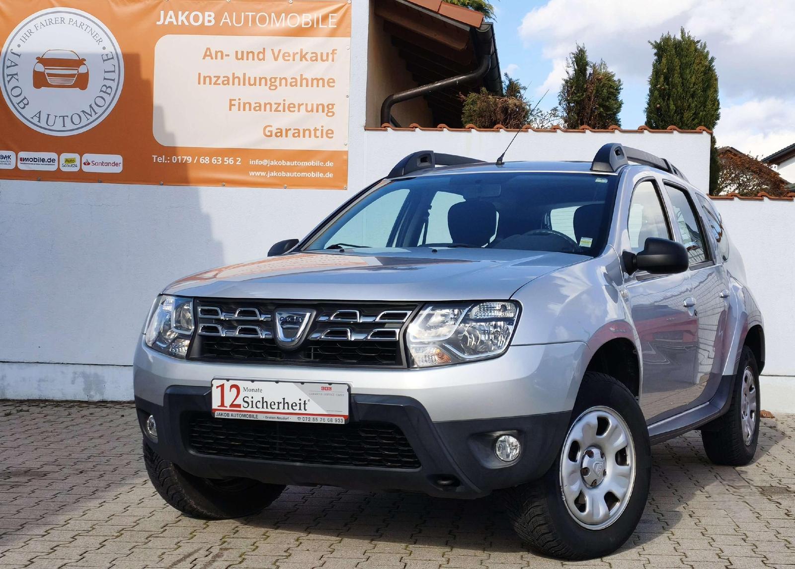 Dacia Duster TÜV Neu Anhängerkupplung Klima Scheckheft