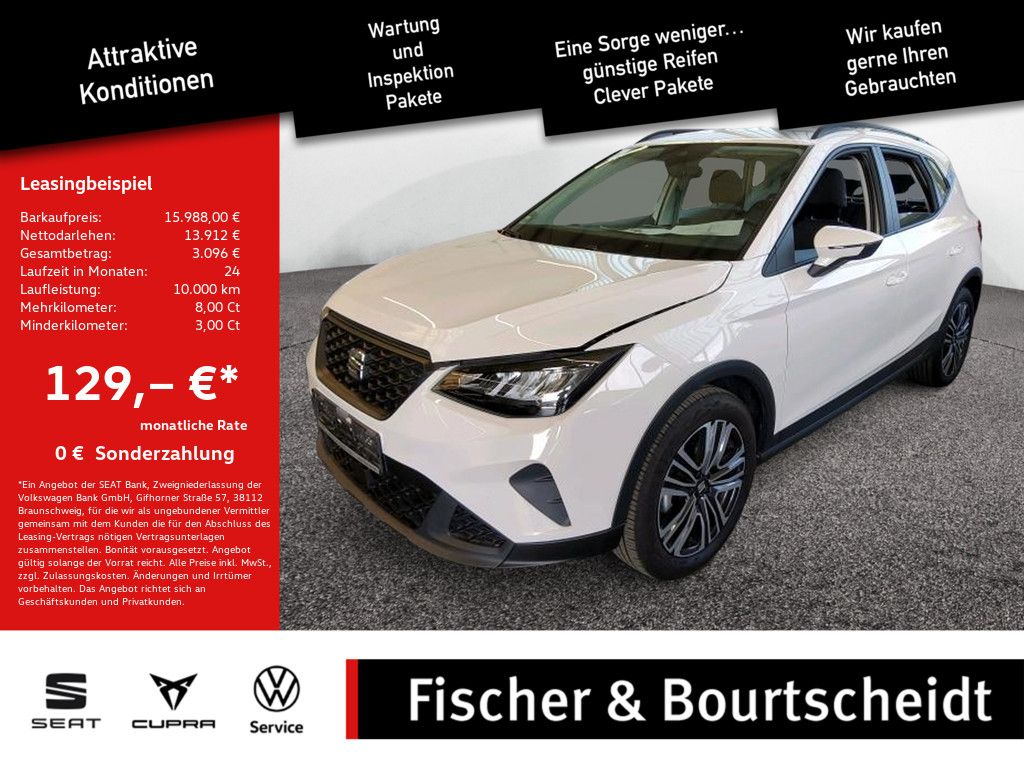 Seat Arona 1.0 TSI Style Edition KLIMA PDC FACEL. LED