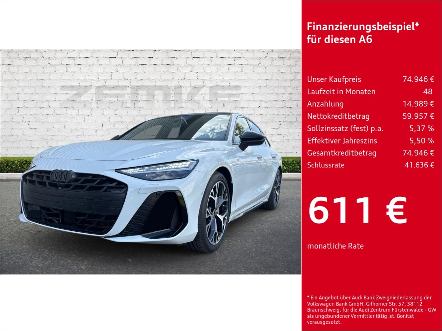 Audi A6 Limousine quattro S tronic TDI +Panodach+Tech