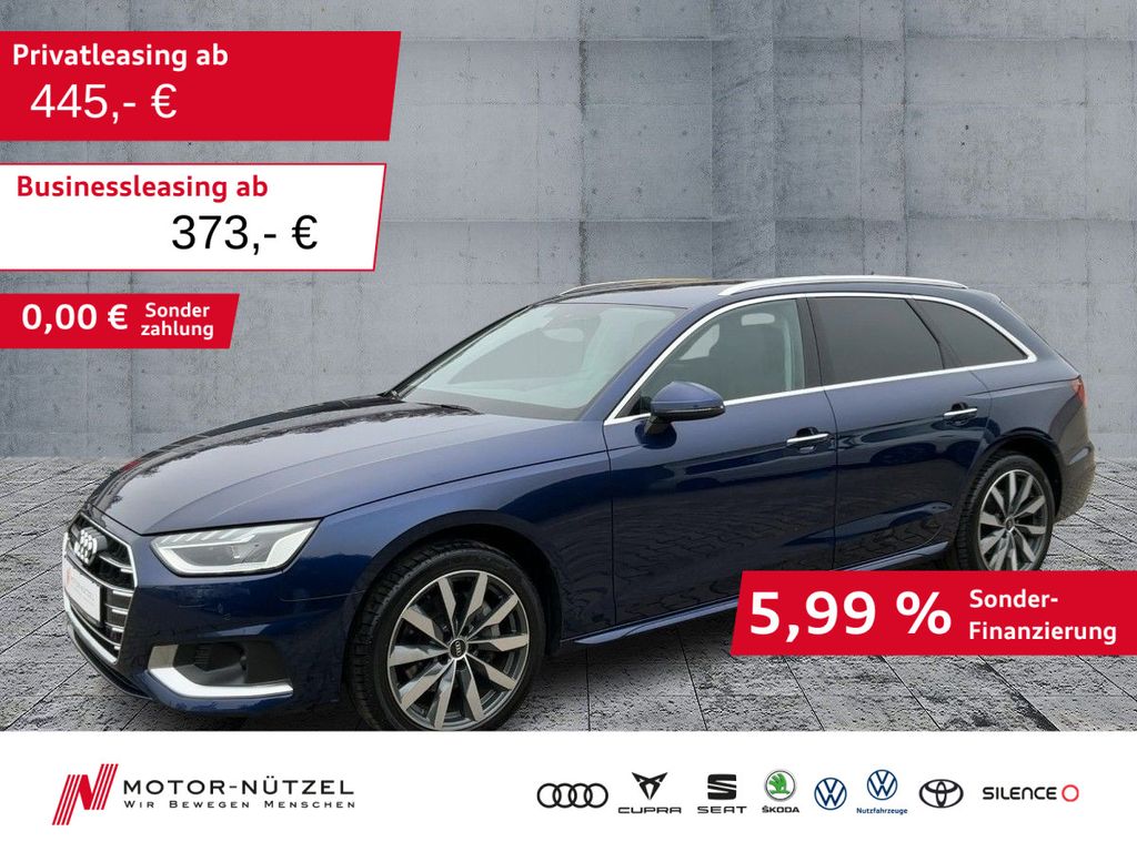 A4 Avant 40 TDI QU S-TR MATRIX+NAVI+AHK+STHZG+VC