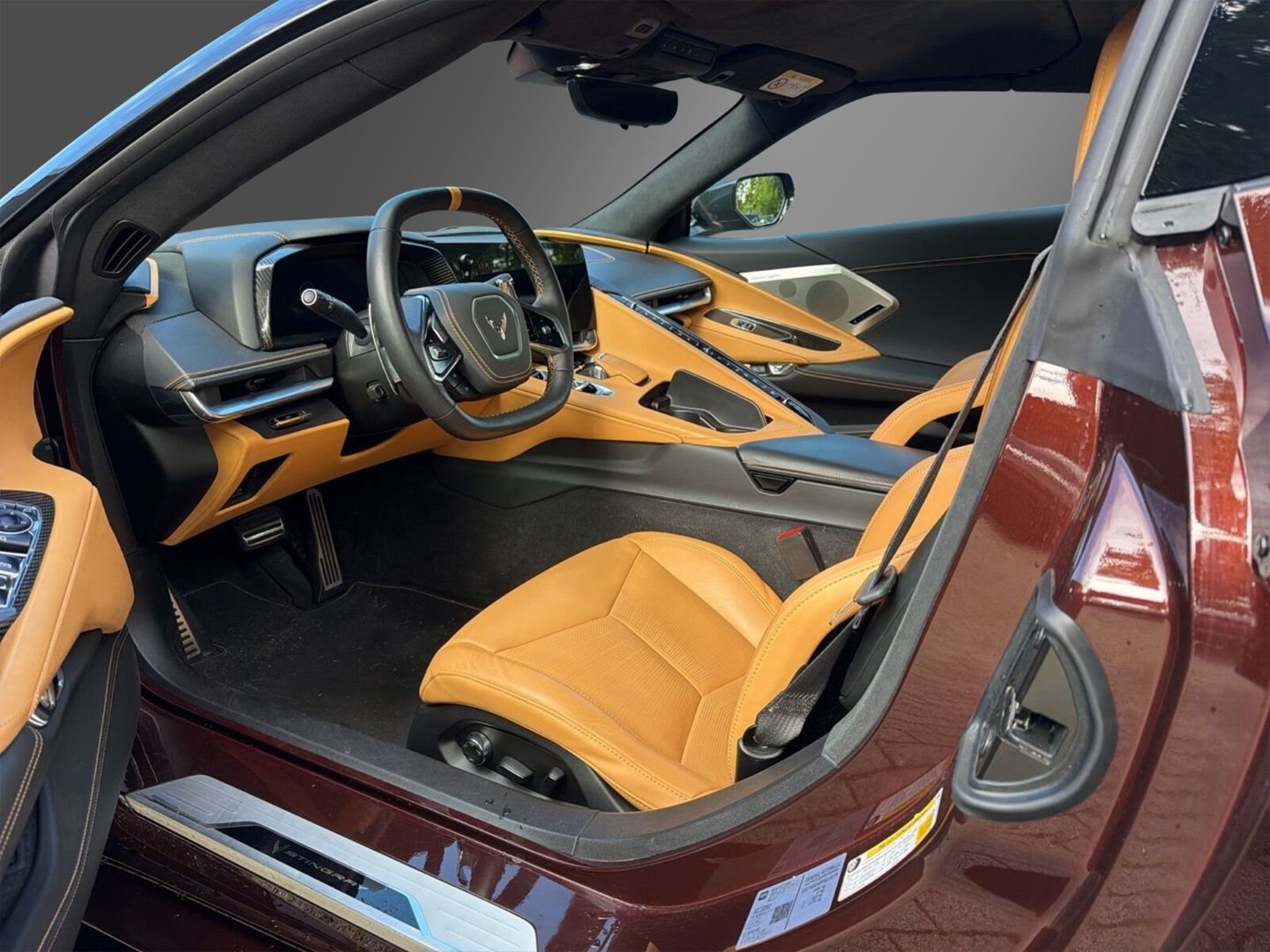 Fahrzeugabbildung Corvette C8 Cabrio Stingray 6.2 V8 3LT Lift Caffeine Brow