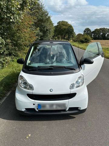 Smart SMART 451 Cabrio weiß/Silber mit Anhängerk...