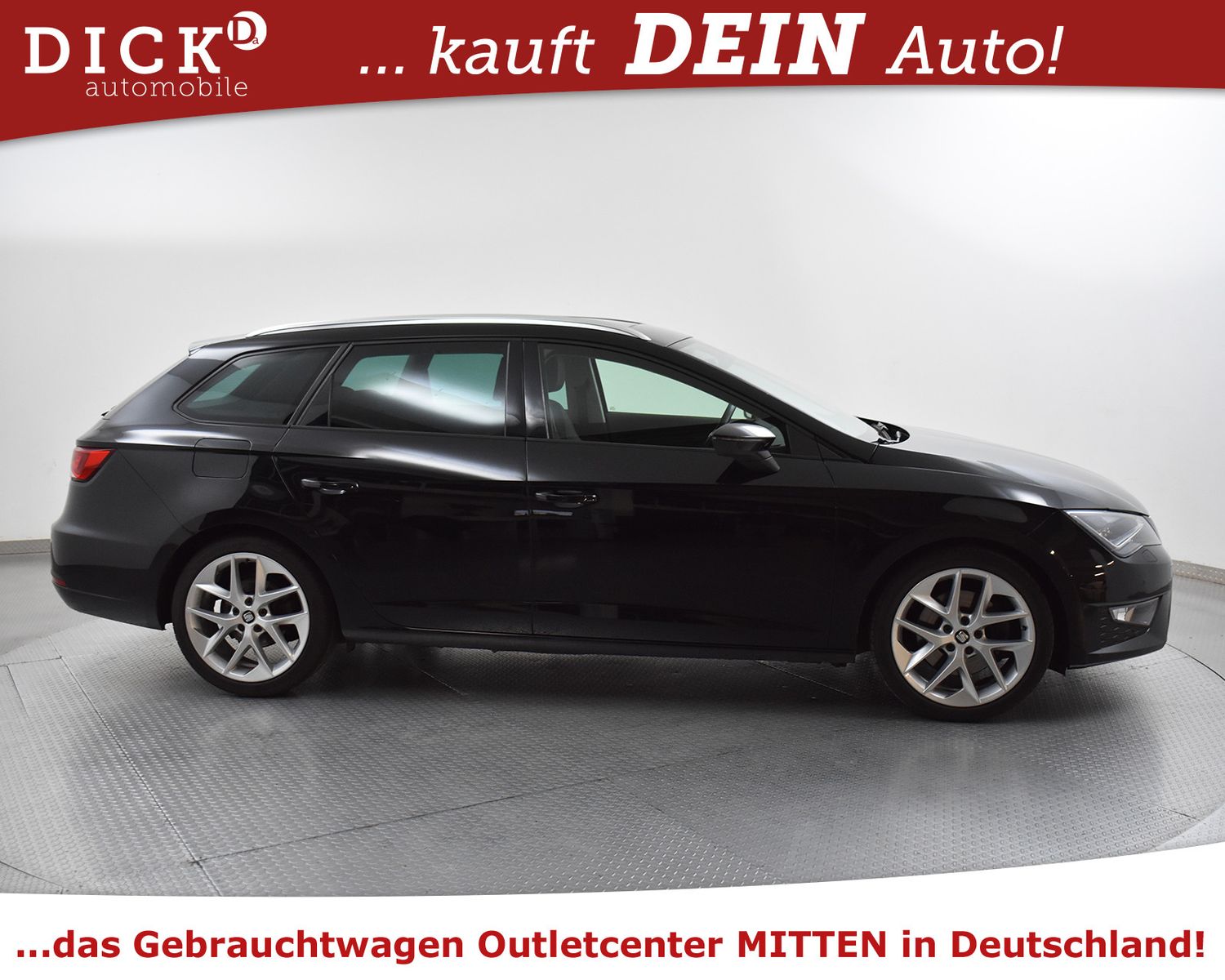SEAT Leon ST 2.0d FR >PANOR+NAVI+LED+SHZ+TEMP+PDC+18" - Image 5