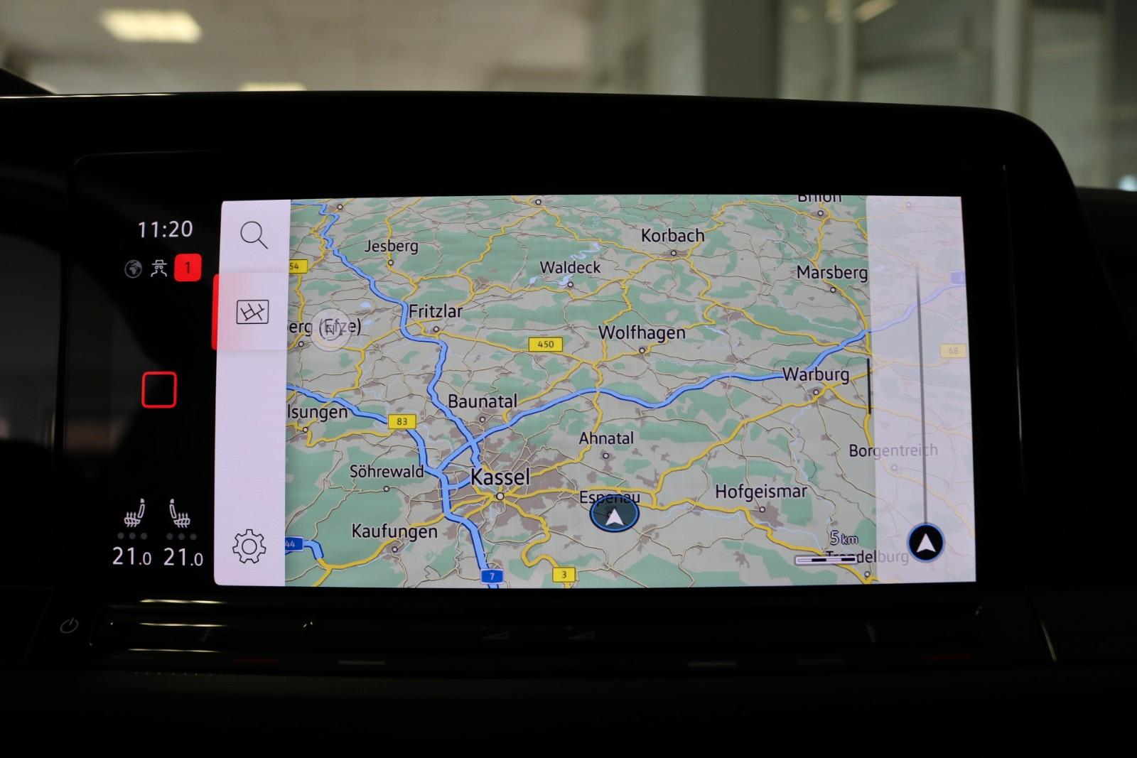 Volkswagen Golf VIII GTI Clubsport Matrix HUD Kamera Pano, миниатюра 21
