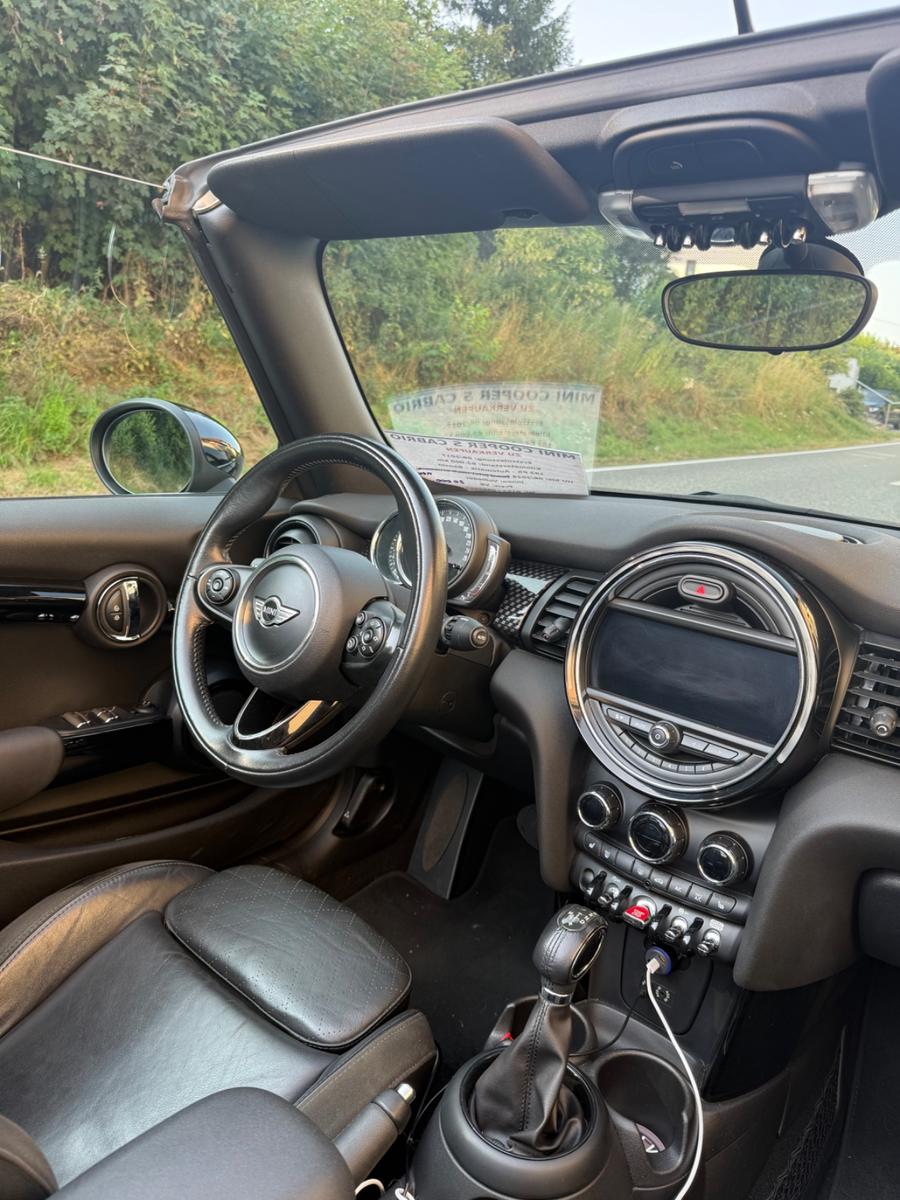 MINI Cooper S Cabrio Cooper S- Top gepflegt, Leder 