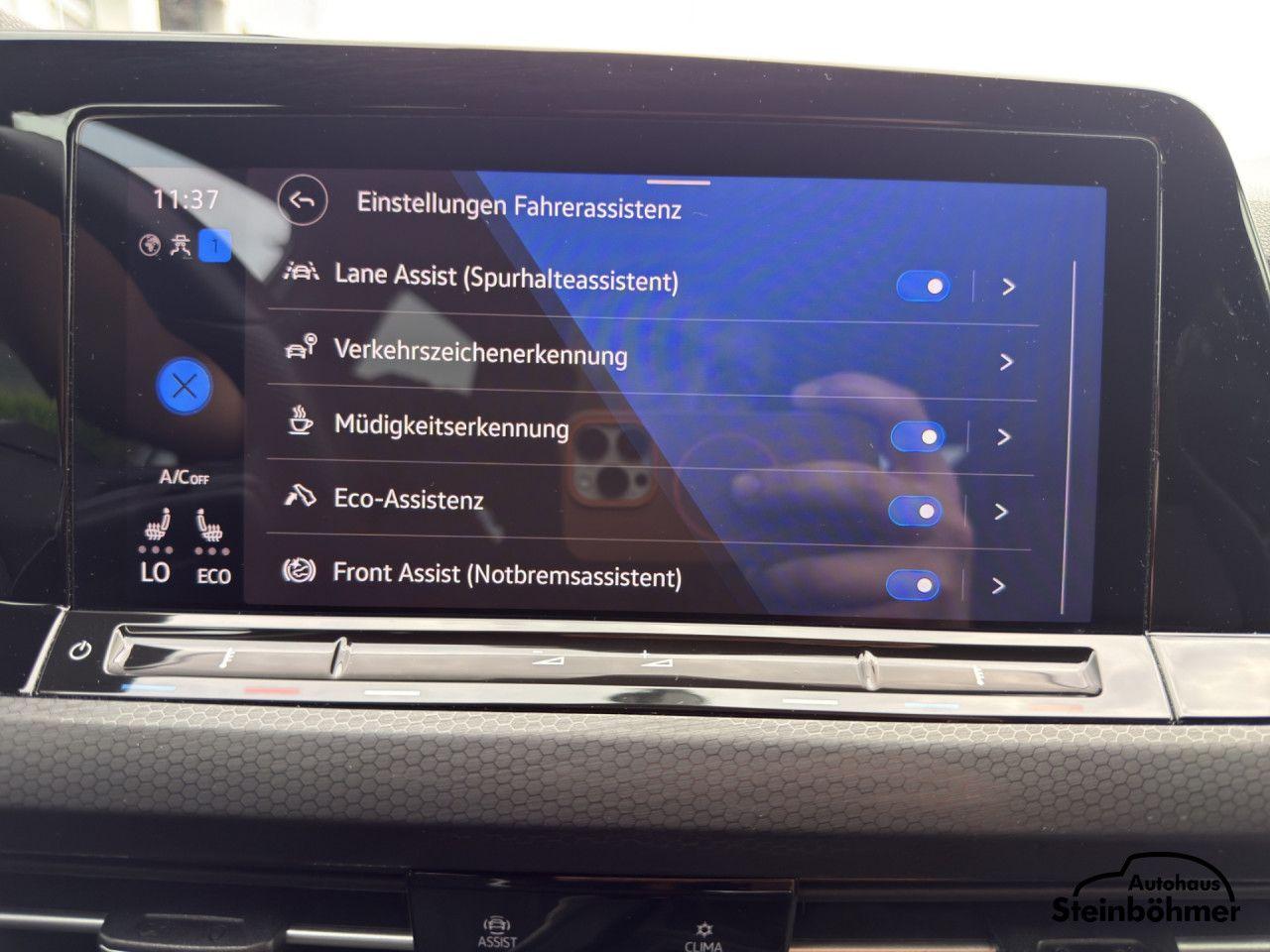 Volkswagen Golf GTE 1.4eTSI Hybrid Navi LED Sitzhzg Klima, миниатюра 23