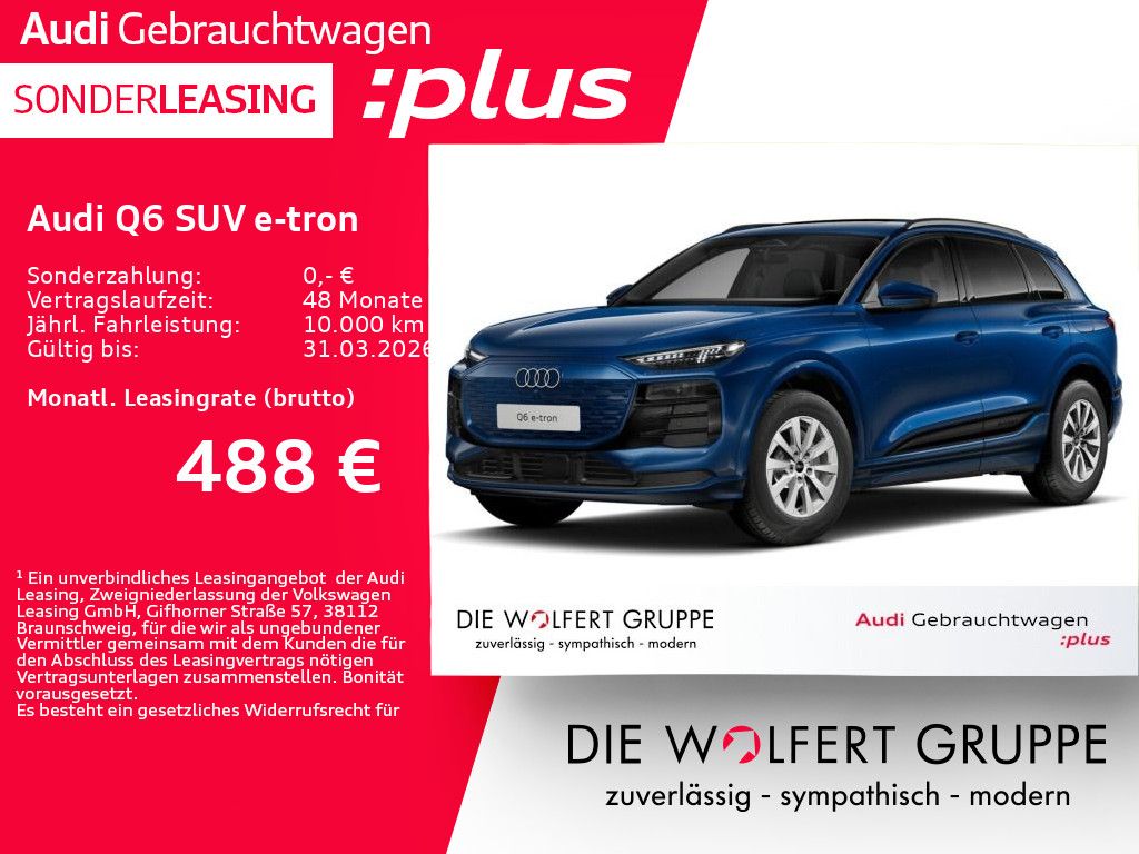 Audi Q6 e-tron **0,25%**WINTERRÄDER*ACC*360°*PANO