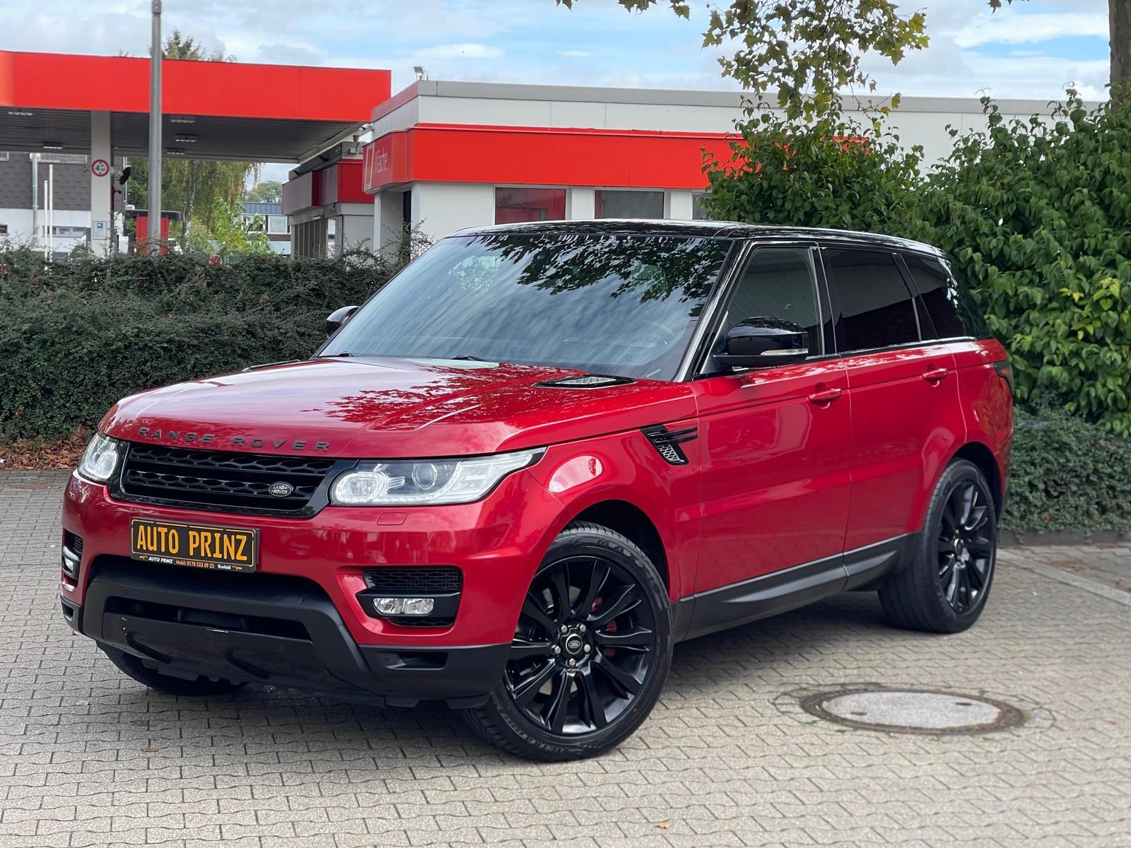 LAND ROVER RANGE ROVER SPORT SDV6 RED EDITION| ATTELAGE| CAMÉRA| | 258 ch | 4X4 | BVA | HAYON ÉLECTRIQUE | VOLANT EN CUIR | ASSISTANT FEUX DE ROUTE PAR CAMÉRA