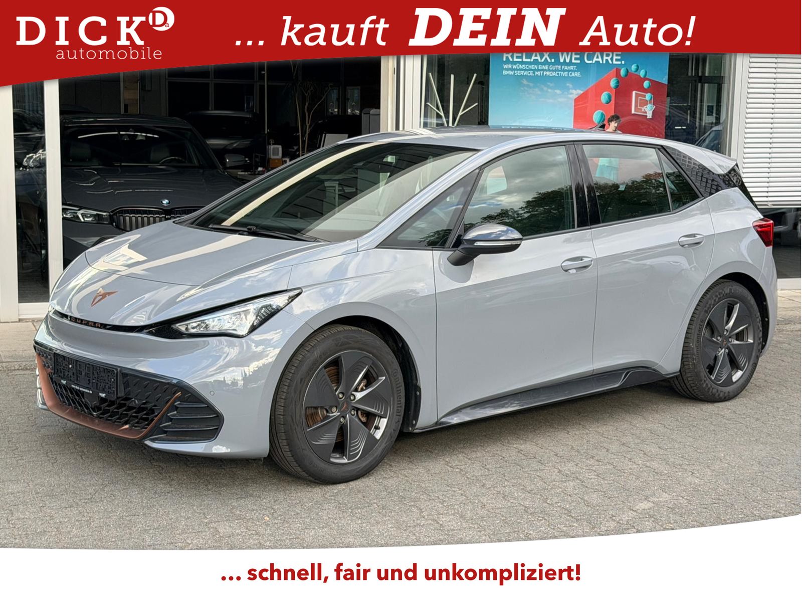 Cupra Born 58 KWH >ALCANT+LED+TEMP+MFL+PDC+CARP+DAB+