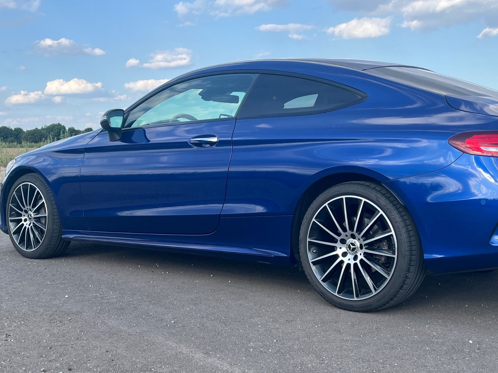 MERCEDES-BENZ C 300 AMG-L, Night, Leder, Burmester, unfallfrei