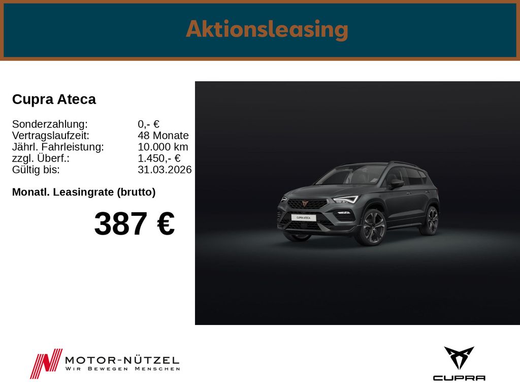 Ateca 2.0 TSI  Allrad 7-Gang DSG
