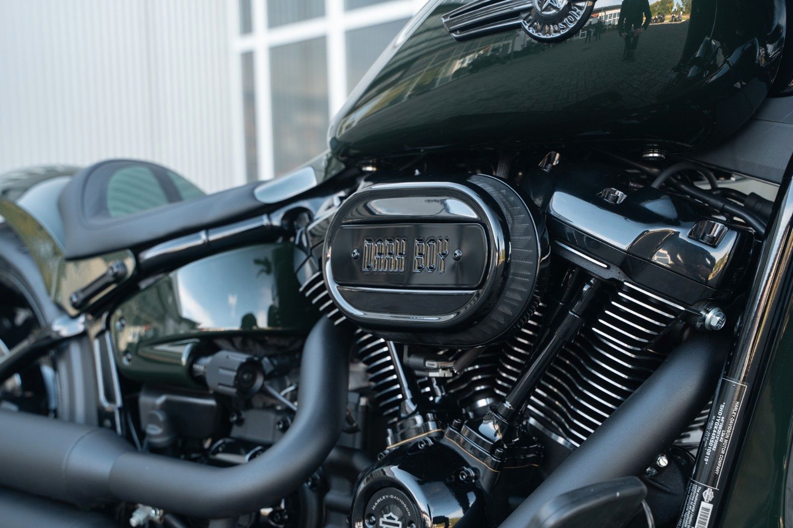 Fahrzeugabbildung Harley-Davidson GREEN DARK FAT BOY FLFBS 114 MY24 -JEKILL&HYDE-