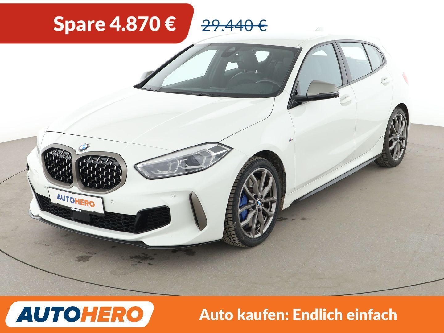 BMW M135i xDrive Aut.*NAV*HUD*LED*TEMP*PDC*SHZ*ALU*