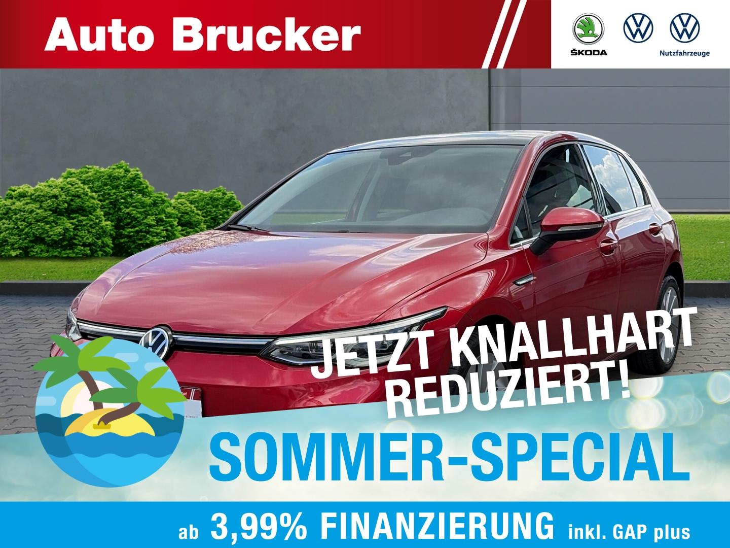 Volkswagen Golf VIII Style AHK+PANO+LED+SHZ+3-Zonen-Klima+N