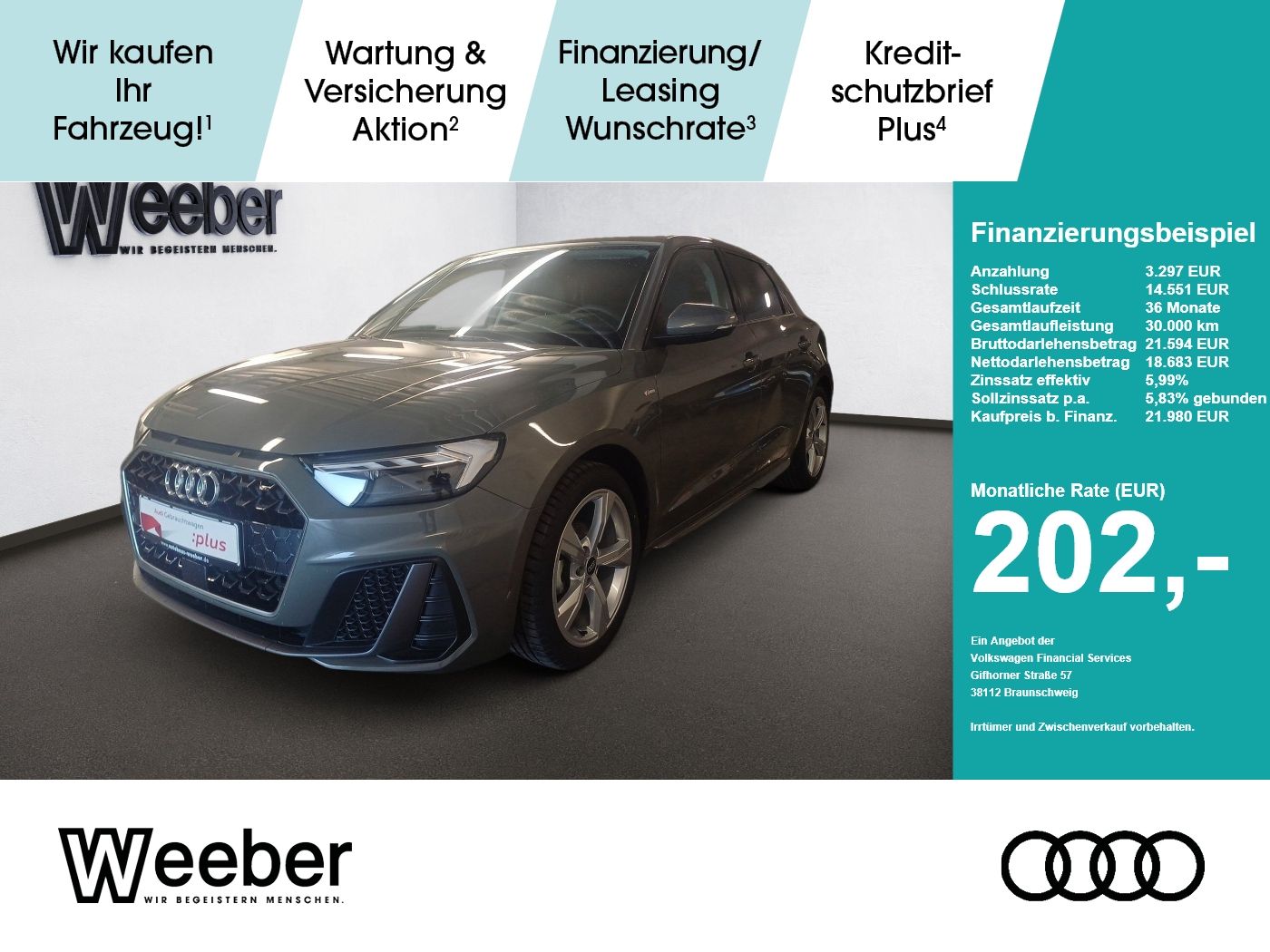 Audi A1 Sportback S line *SHZ*17 LM*LED*NAVI*GRA*
