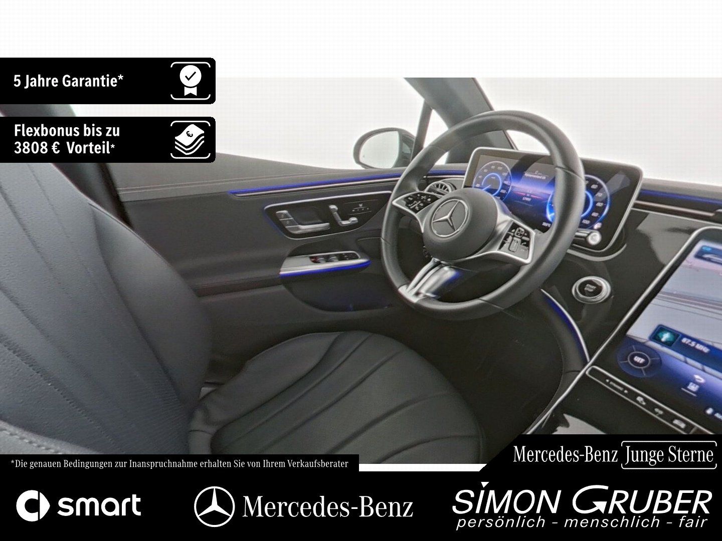 Fahrzeugabbildung Mercedes-Benz EQE 350+ Electric Art Kamera LED Memory Ambi ACC
