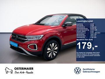 Volkswagen Leasingangebot: Volkswagen T-Roc Cabriolet GOAL 1.0TSI 116PS ACC.KAMERA.NAV