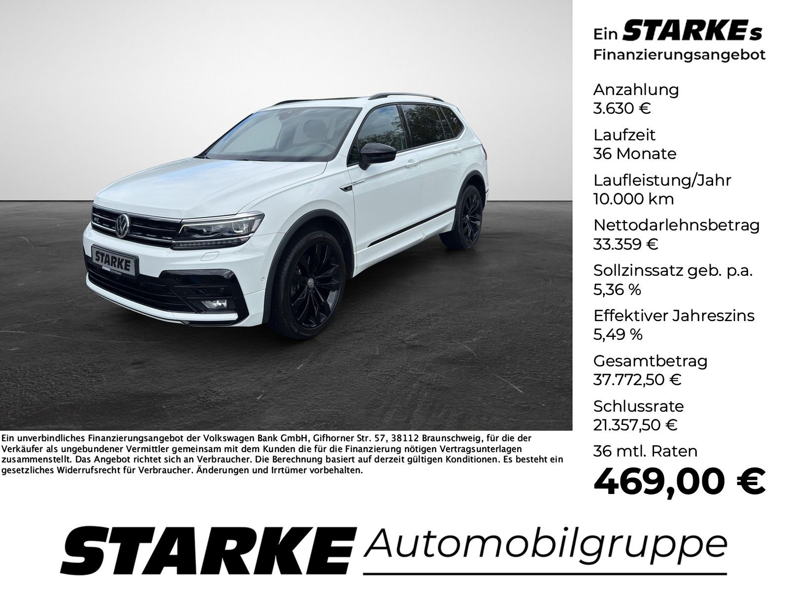 Volkswagen Tiguan Allspace 2.0 TDI DSG 4M R-Line Black Styl