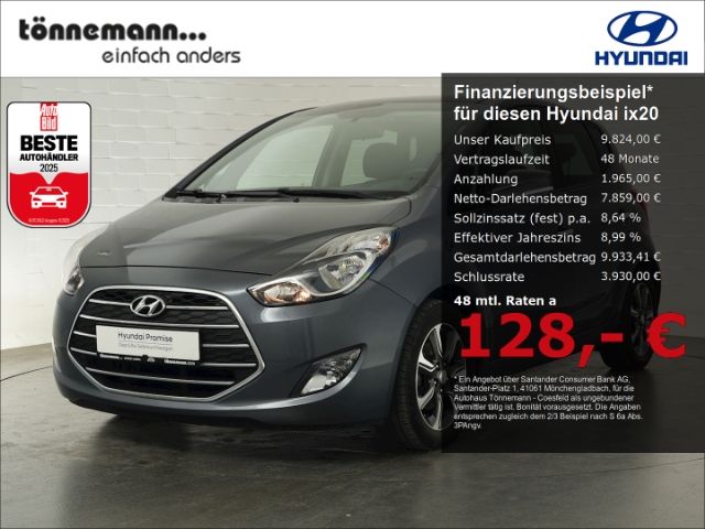 ix20 SPACE PLUS BLUE+NAVI+RÜCKFAHRKAMERA+SCHIEBE