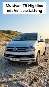 Volkswagen VW T6 Multivan Highline 2,0 l TDI 150 kW DSG top - silberne Volkswagen T6 Multivan