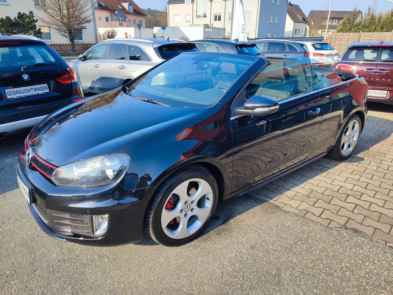 Volkswagen Golf VI Cabriolet GTI NAVI/SHZ/AHK/ TOP ZUSTAND!