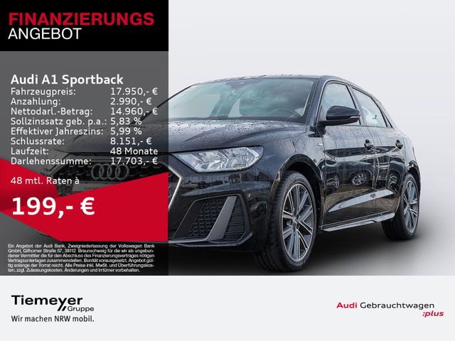 Audi A1 Sportback 25 TFSI S LINE LM17 SPORTSITZE ACC