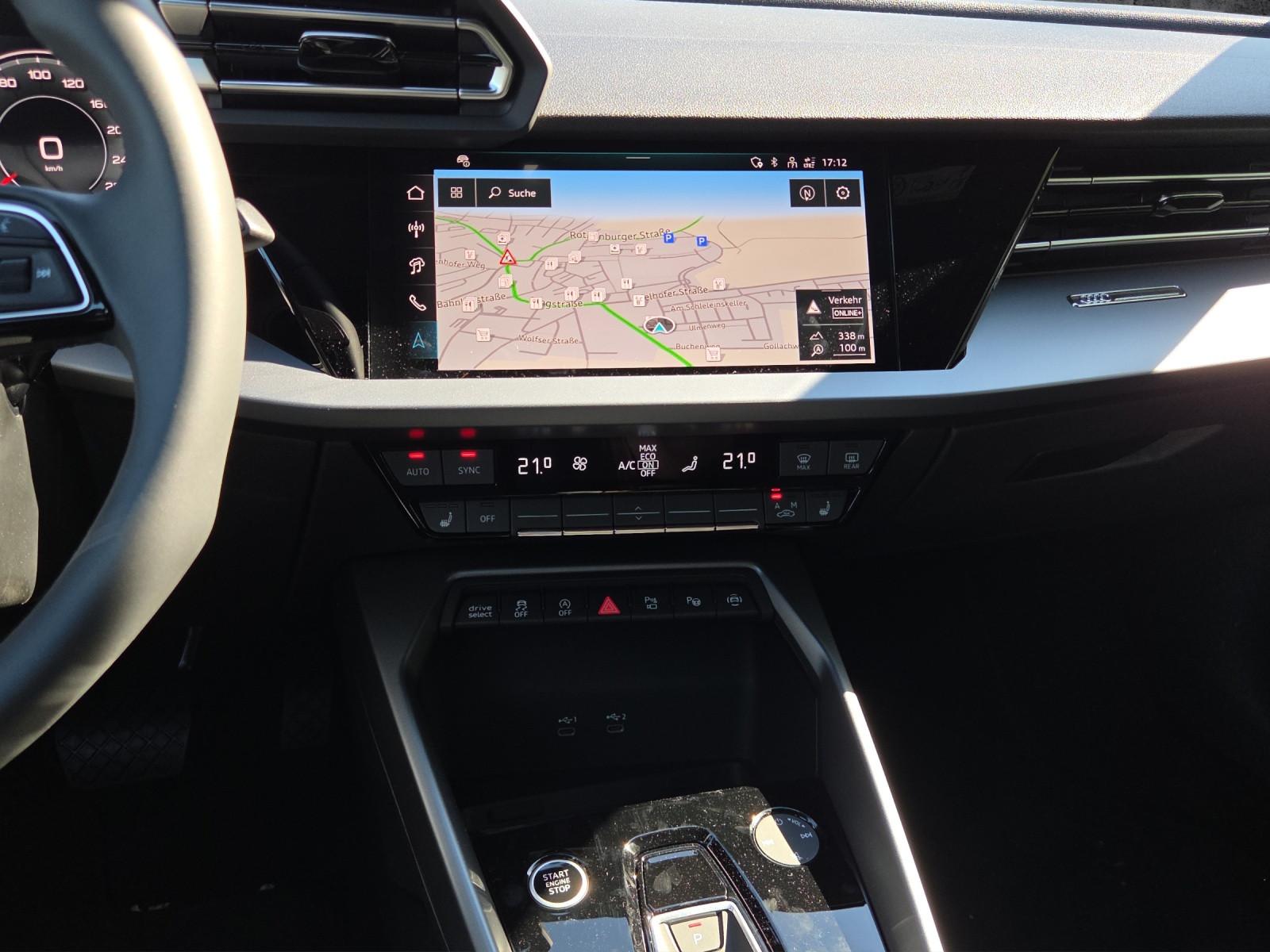Audi A3 Sportback 35 TFSI S tronic MMI elektr. Heckk., миниатюра 9
