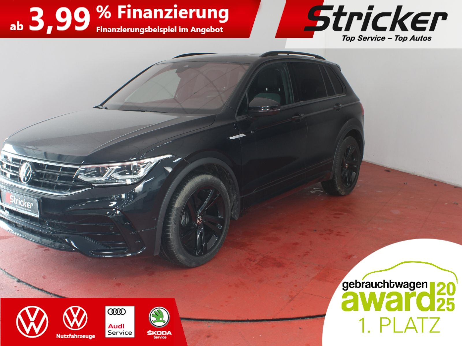 Volkswagen Tiguan R-Line Black Style 2.0TDI DSG 356,-ohne A foto 3