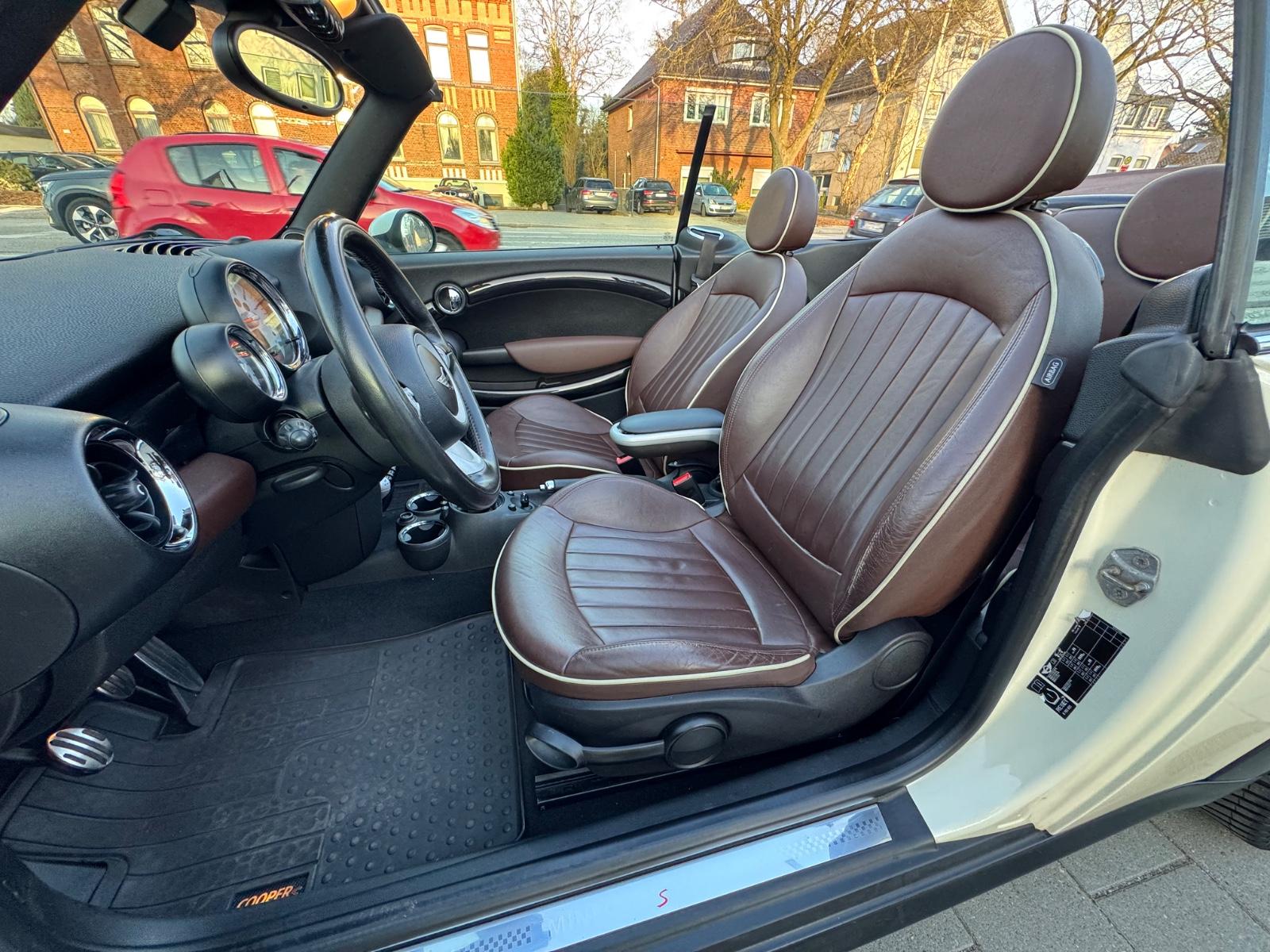 MINI Cooper S Cabrio *Temp*Xenon*Navi*Leder-Braun*